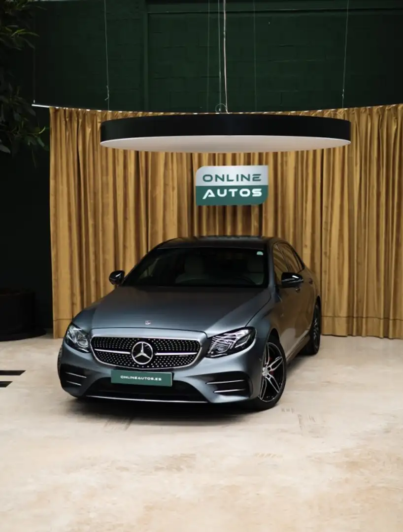 Mercedes-Benz E 43 AMG 4Matic 9G-Tronic Gris - 1