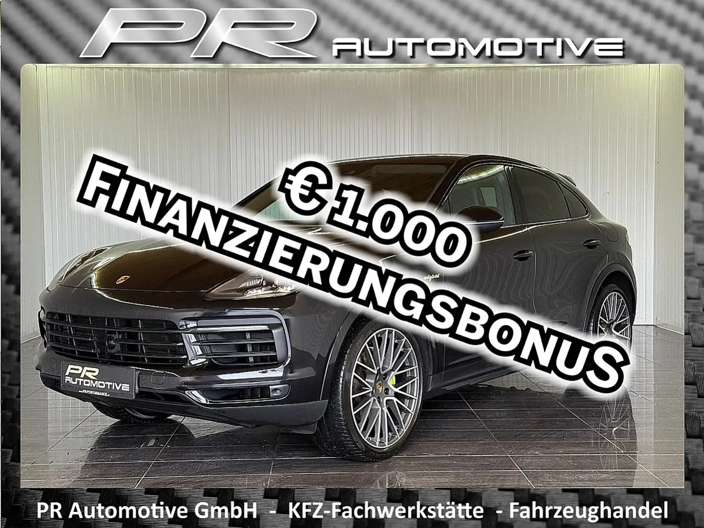 Porsche Cayenne Coupe E-Hybrid BOSE*SITZLÜFTUNG*PANO*MATRIX*AHK... Noir - 1