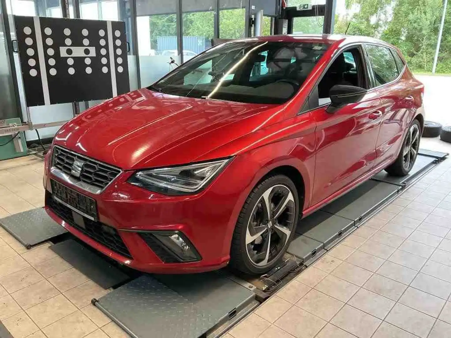 SEAT Ibiza 1.0 TSI FR-LINE *BEATS *LED *ACC *RKAM *NAVI *SHZ Rouge - 2
