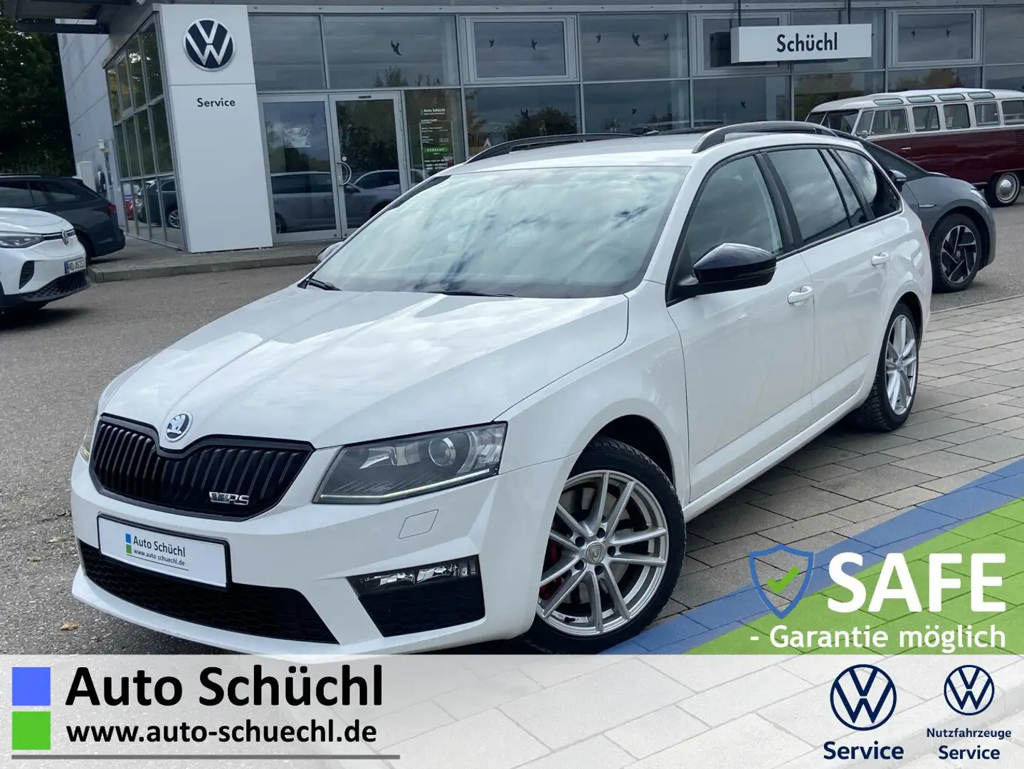 Skoda Octavia RS Combi 2.0 TDI 18"+AHK+XENON+GRA+SHZ+P Weiß - 1