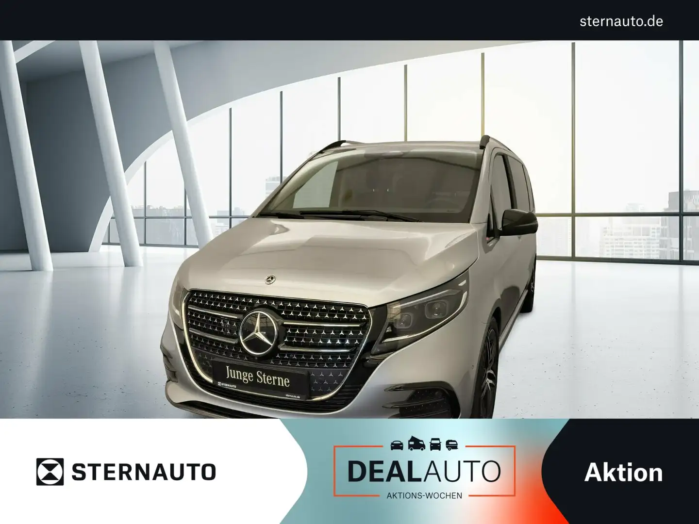 Mercedes-Benz V 300 V 300 d Style/K AMG DISTR. BEAM Widescreen AHK Silber - 1
