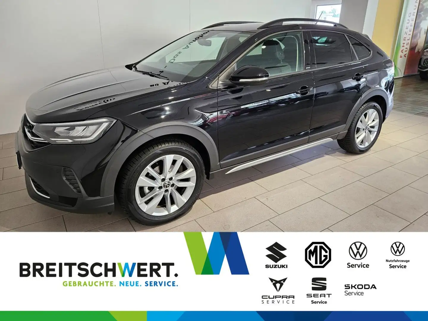 Volkswagen Taigo 1.5 TSI Move DSG AHK LED Navi ACC RFK LightA Schwarz - 1