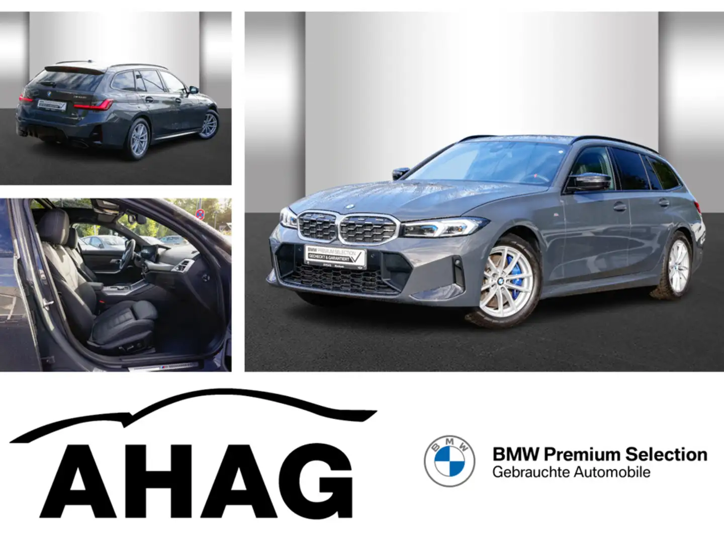 BMW 340 M340i xDrive Touring Auto Innovationsp. Panorama Grau - 1
