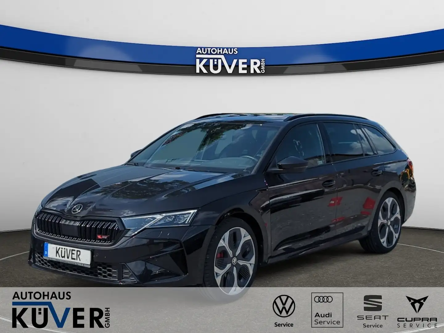 Skoda Octavia Combi RS 2.0 TSI DSG Navi+Pano+Matrix Schwarz - 1