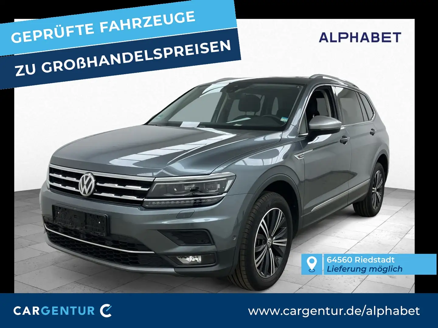 Volkswagen Tiguan Allspace 2.0 TDI Highline 4Motion AID Grau - 1