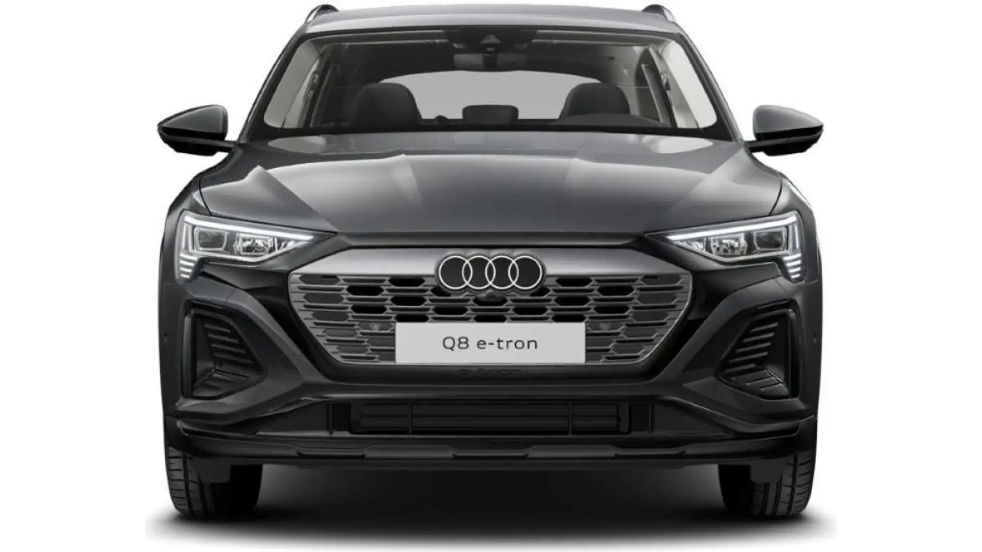 Audi Q8 e-tron S line 50 qu MATRIX 360° NAV SHZ ACC Grau - 2