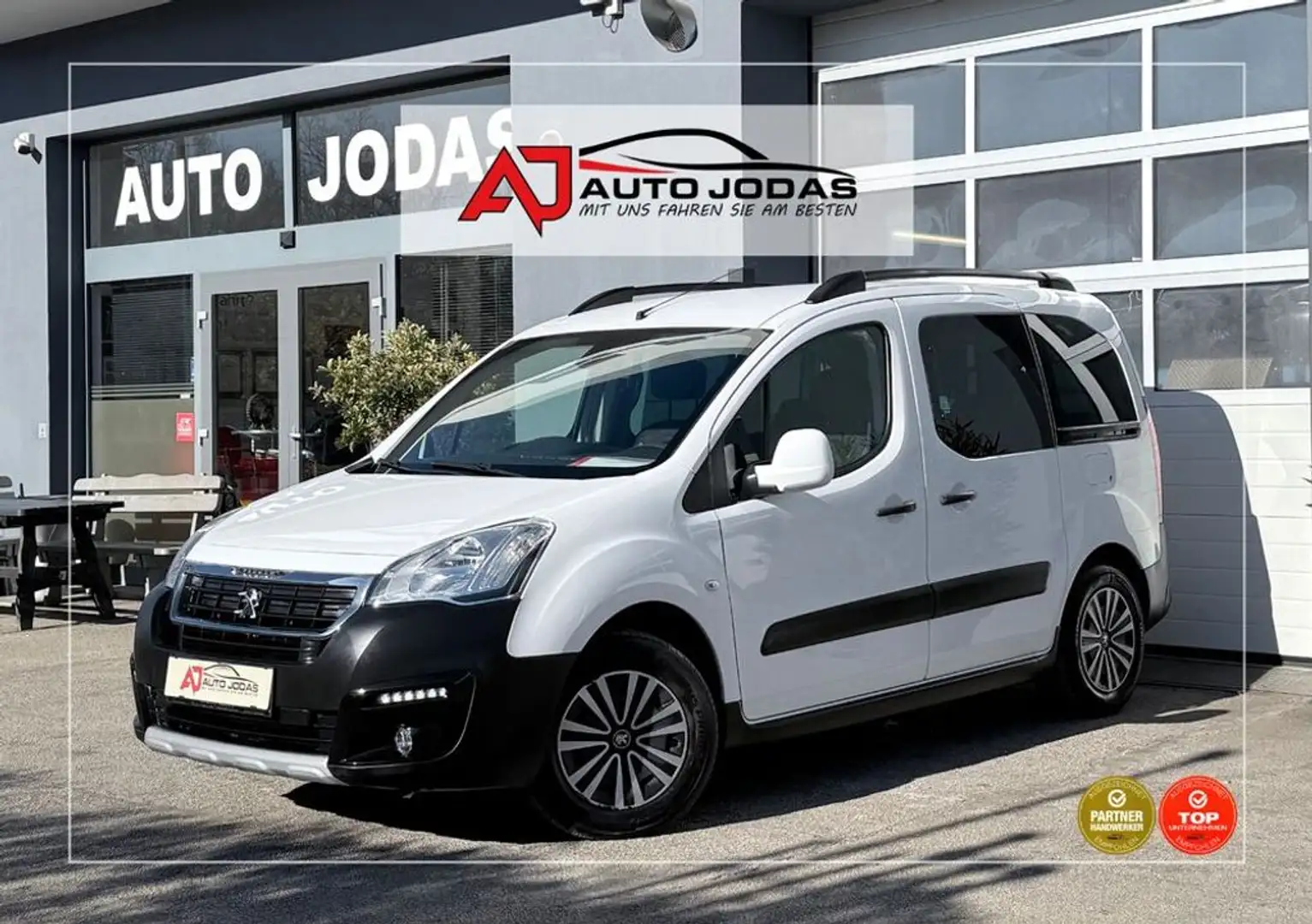 Peugeot Partner Tepee Outdoor 1.6 HDI **AHK/Tempomat** Weiß - 1