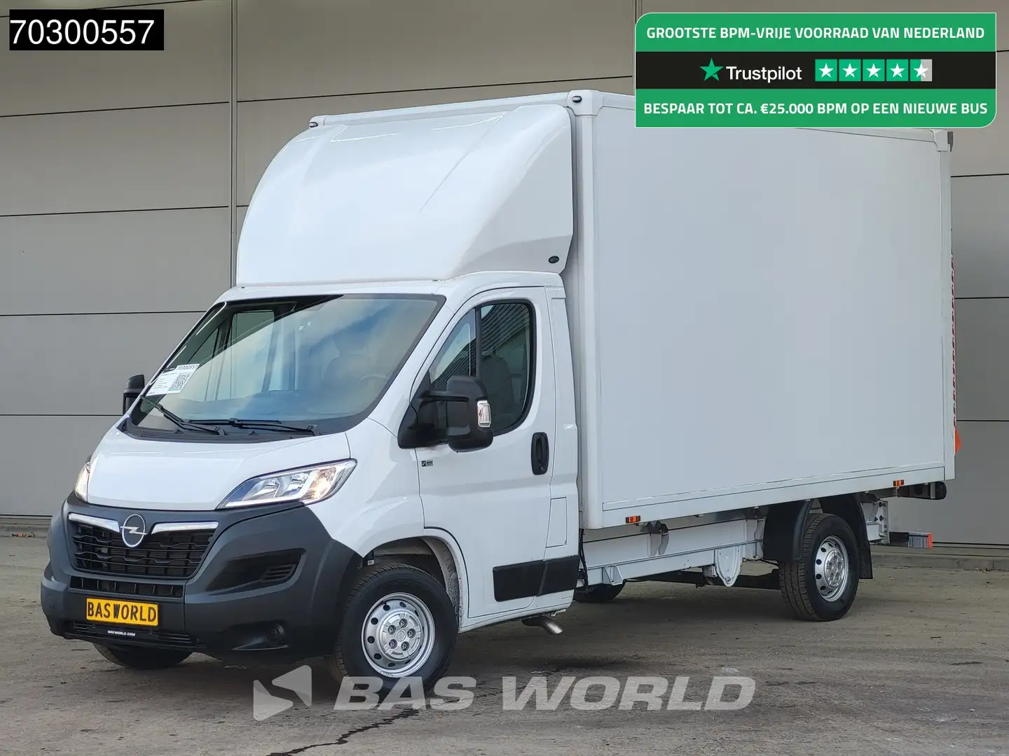 Opel Movano 140PK Laadklep Bakwagen Airco Cruise Camera Euro6 Blanc - 1