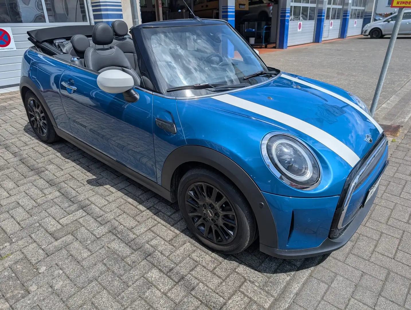 MINI Cooper Cabrio Automatik Kamera Parklenk. Navi Sitzheizung Blau - 1