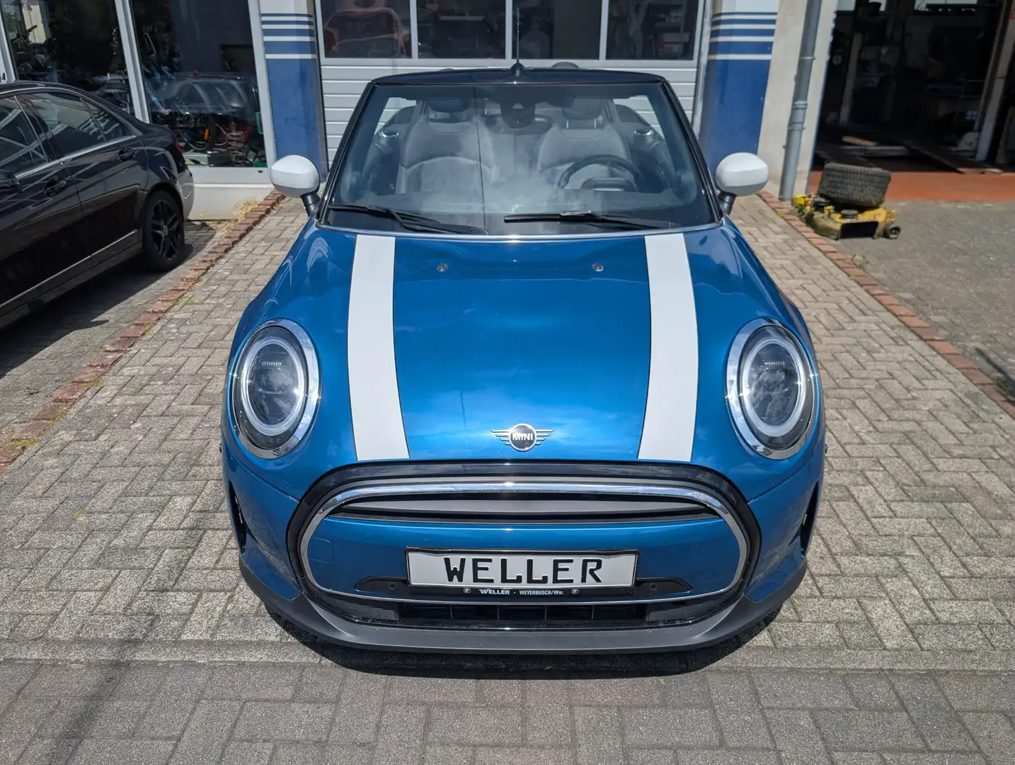 MINI Cooper Cabrio Automatik Kamera Parklenk. Navi Sitzheizung Blau - 2