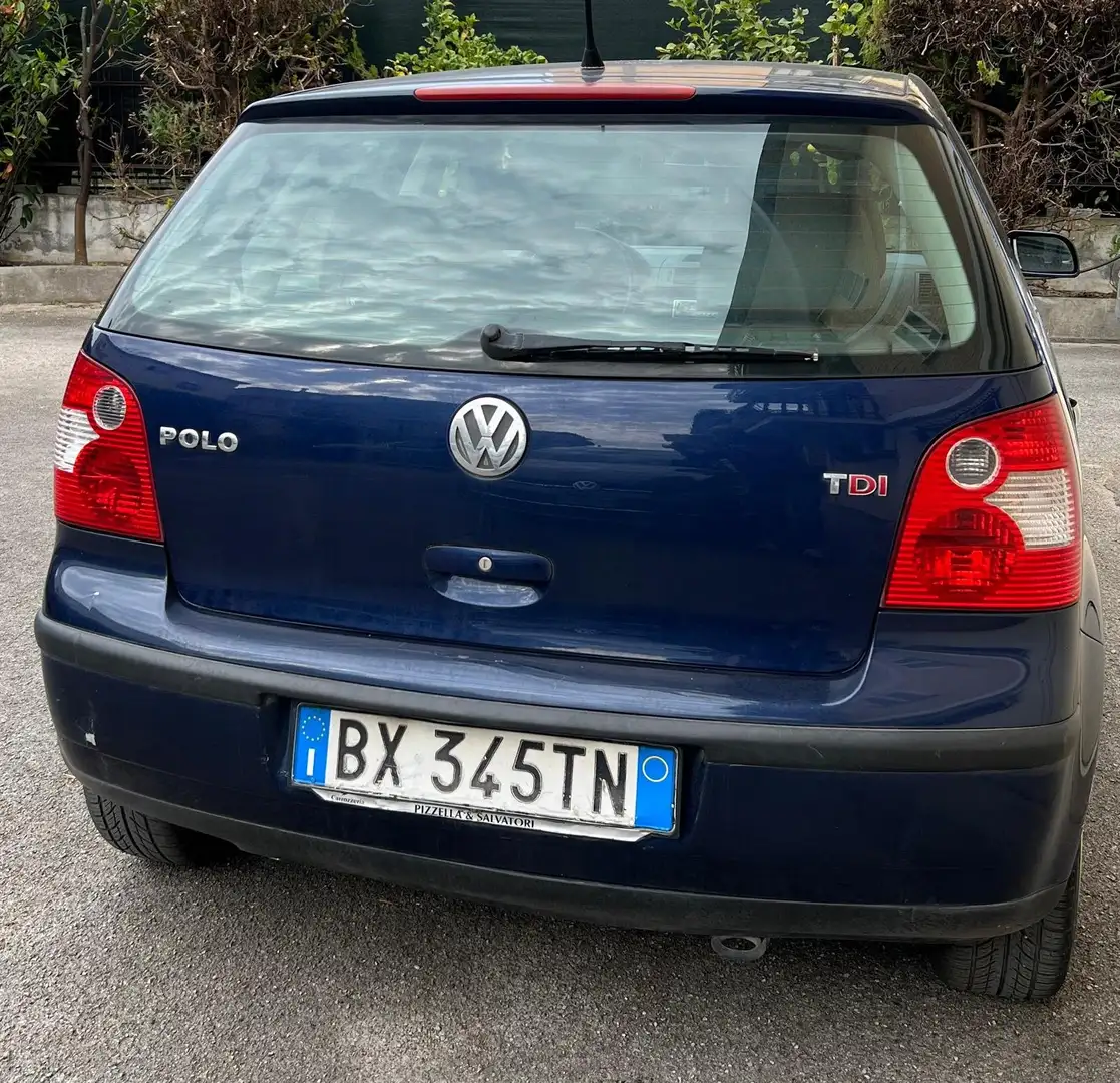 Volkswagen Polo Polo IV 2001 5p 1.4 tdi Comfortline Blu/Azzurro - 2