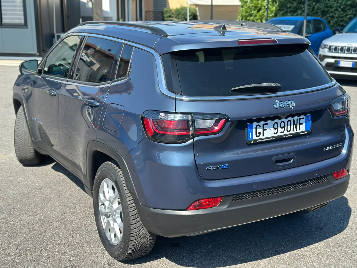 Jeep Compass 1.3 turbo t4 phev Limited 4xe auto Blu/Azzurro - 2