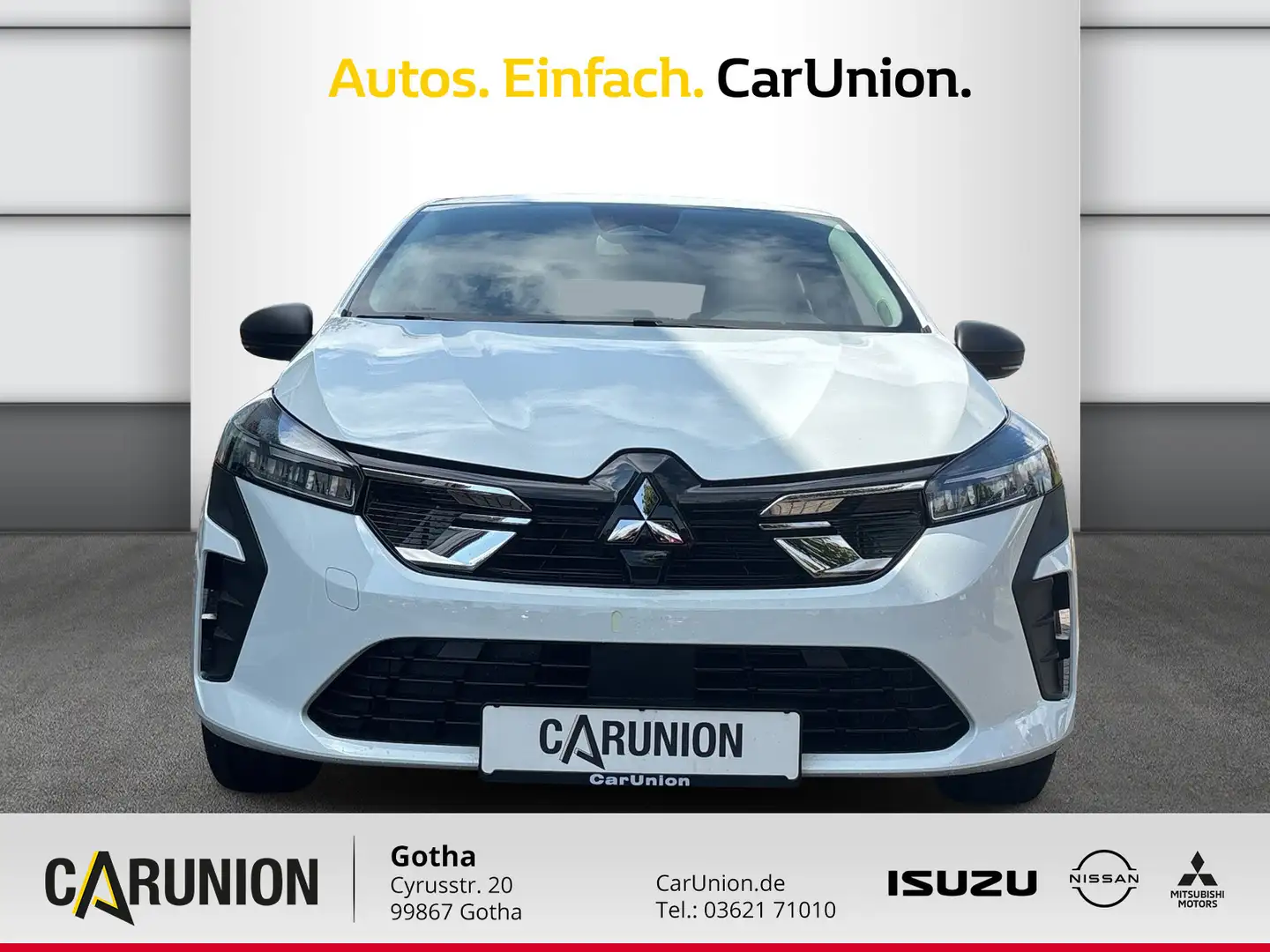 Mitsubishi Colt BASIS 1,0 l Benziner 5MT Weiß - 2