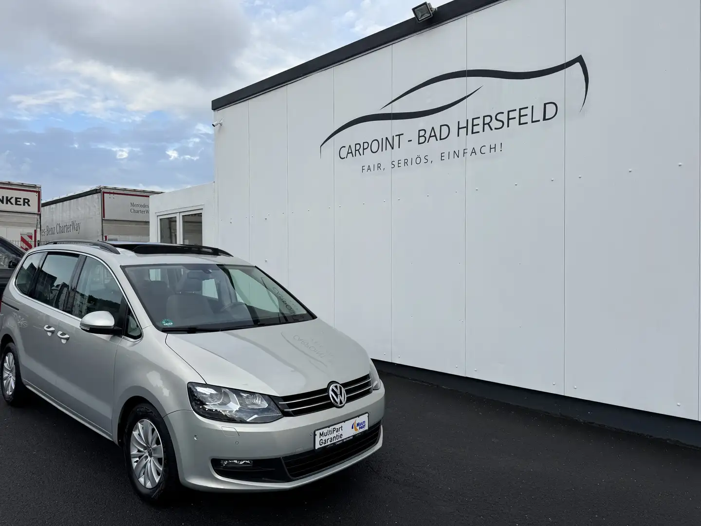 Volkswagen Sharan 2.0 TDI Comfortline BlueMotion| NAVI| AHK Silber - 1