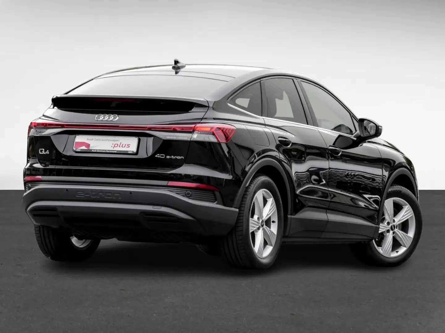 Audi Q4 e-tron Sportback 40 ALU19 eKLAPPE NAVI LEDER Schwarz - 2