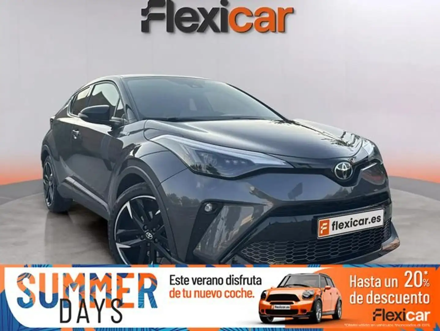 Toyota C-HR 180H GR Sport Black Edition Gris - 1