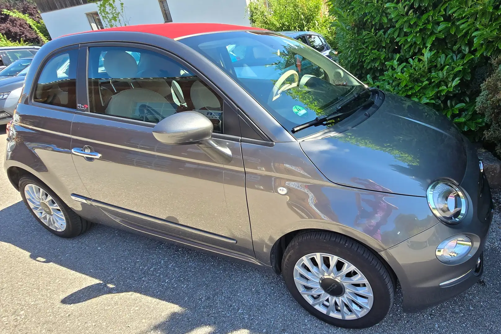Fiat 500C 1.2 Dolcevita Leder+TFT+PDC+16 Grey - 1