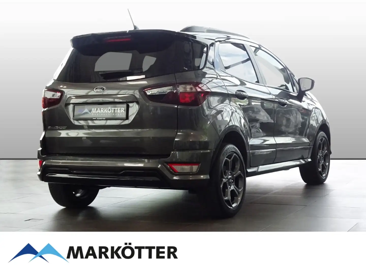 Ford EcoSport ST-Line EcoBoost Navi/Bi-Xenon/B&O/FSHZ Gris - 2