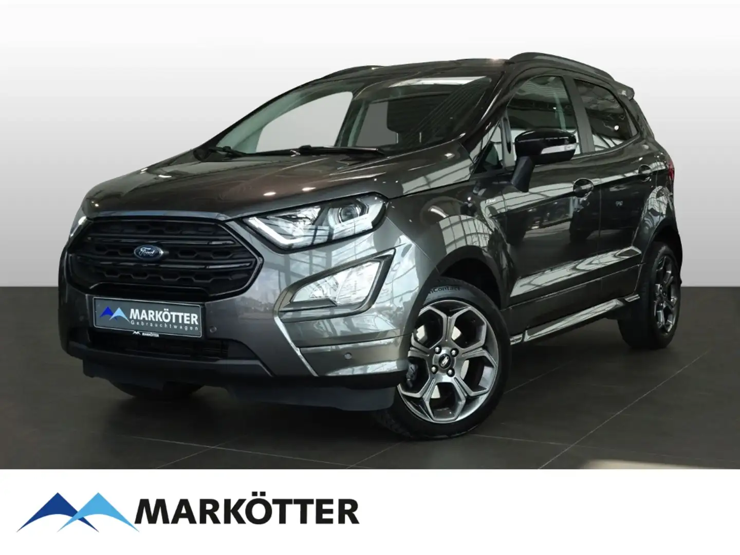 Ford EcoSport ST-Line EcoBoost Navi/Bi-Xenon/B&O/FSHZ Gris - 1