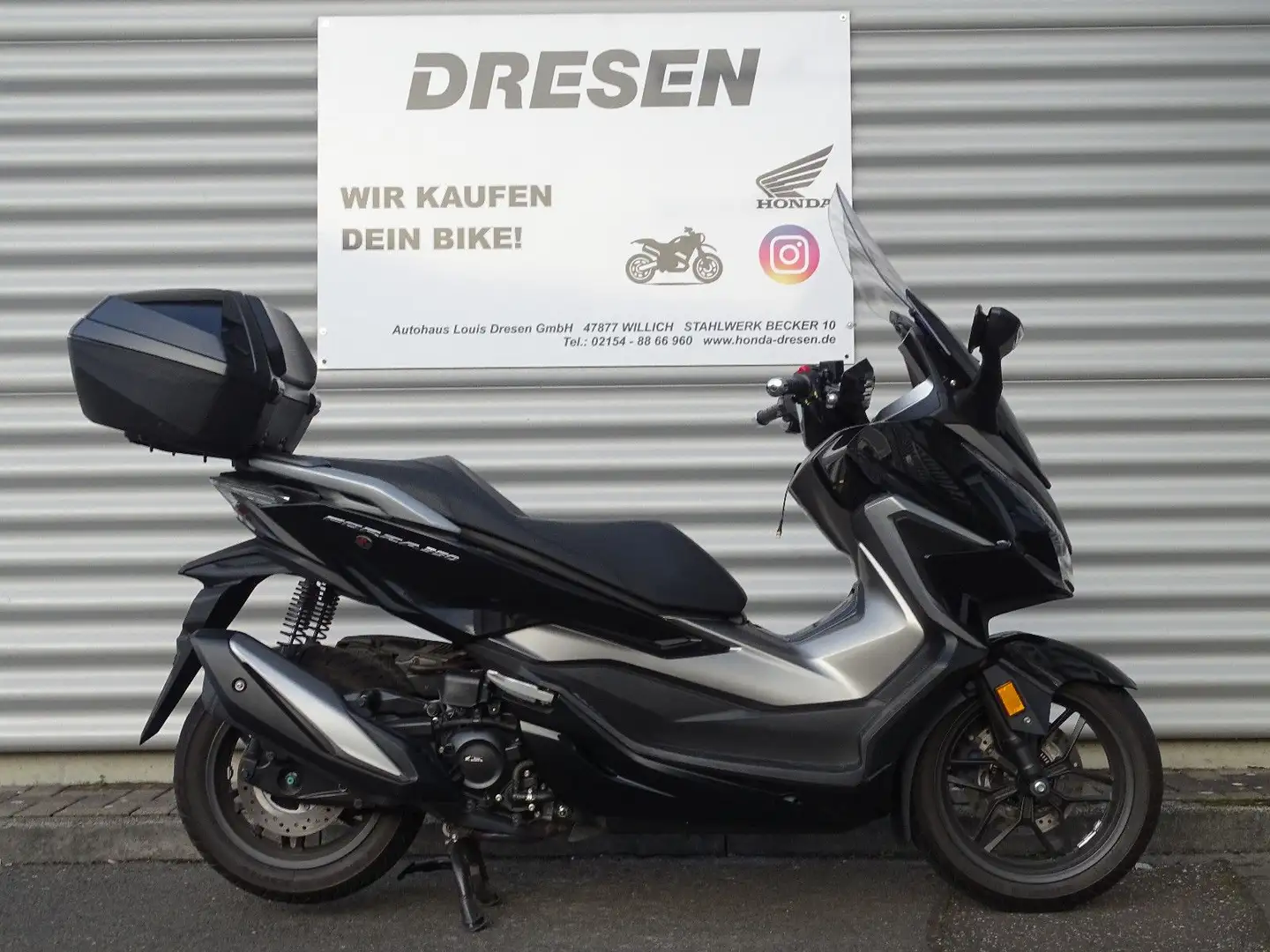 Honda Forza 350 ABS * 2. Hand * 6.000KM * Schwarz - 1