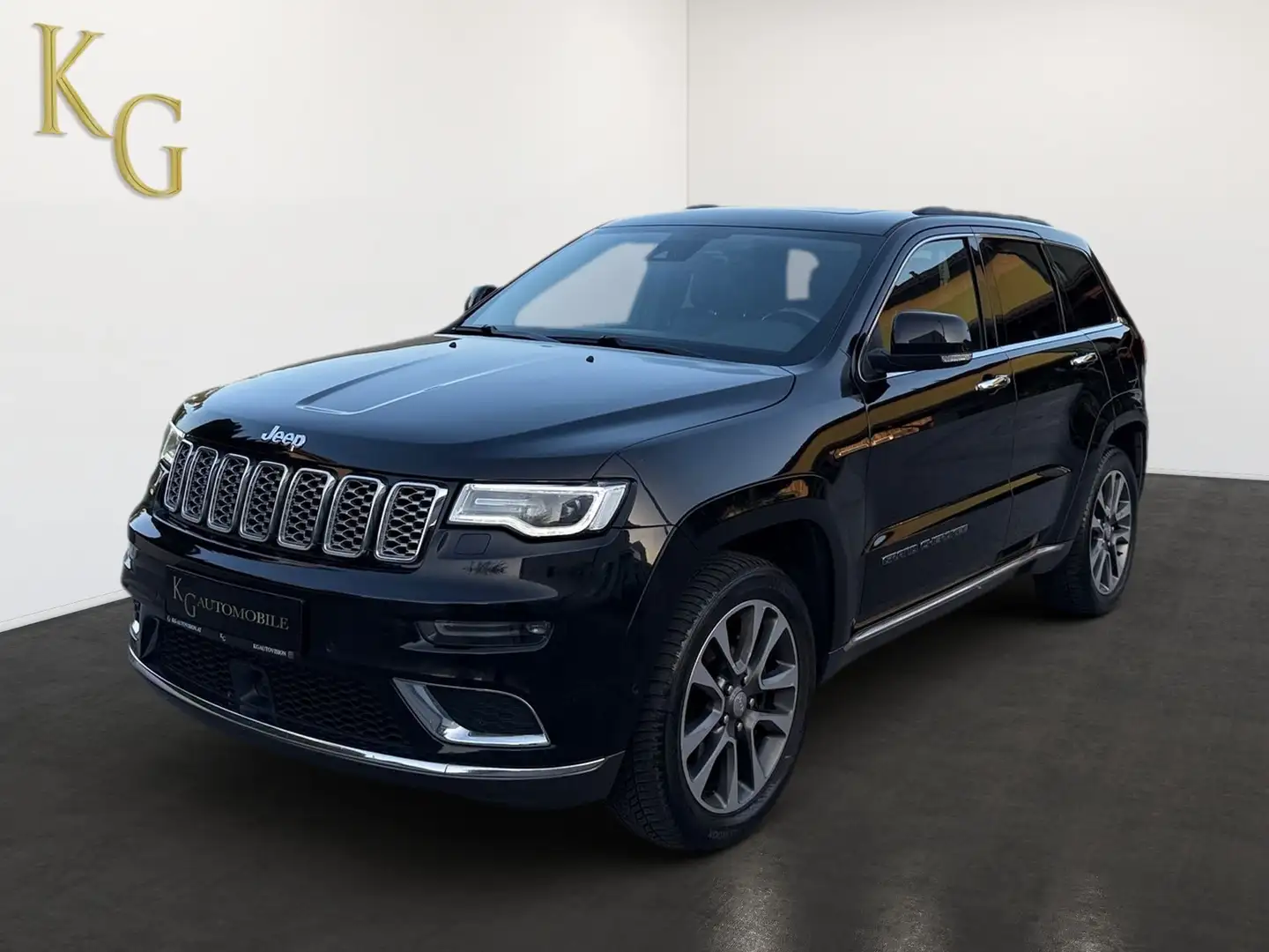 Jeep Grand Cherokee 3,0 V6 CRD Facelift Summit ab ca. 223€ monatlich Schwarz - 2