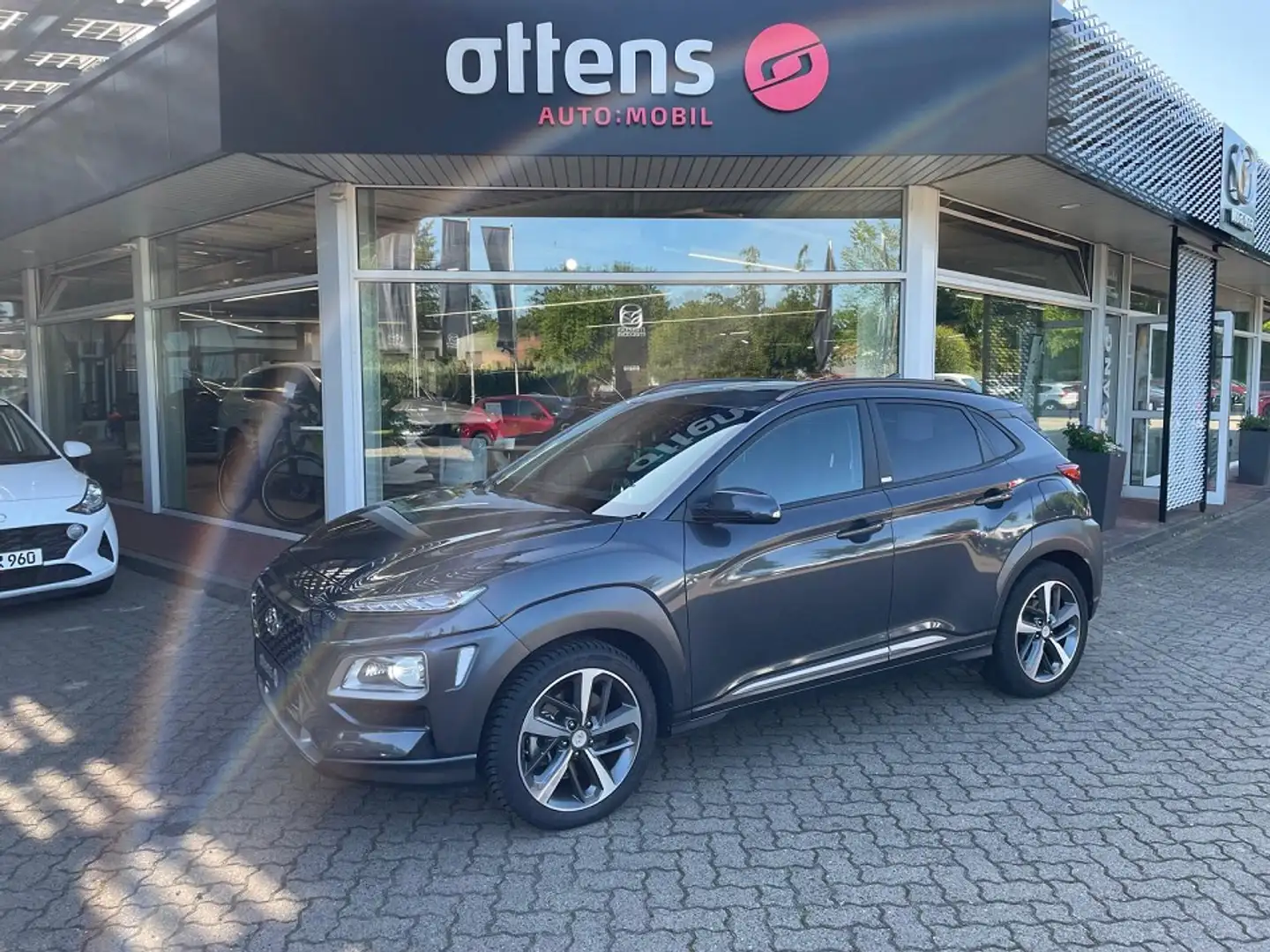 Hyundai KONA 1.6 AT Premium Navi-Paket, Sitzpaket, Schiebedach Gris - 1