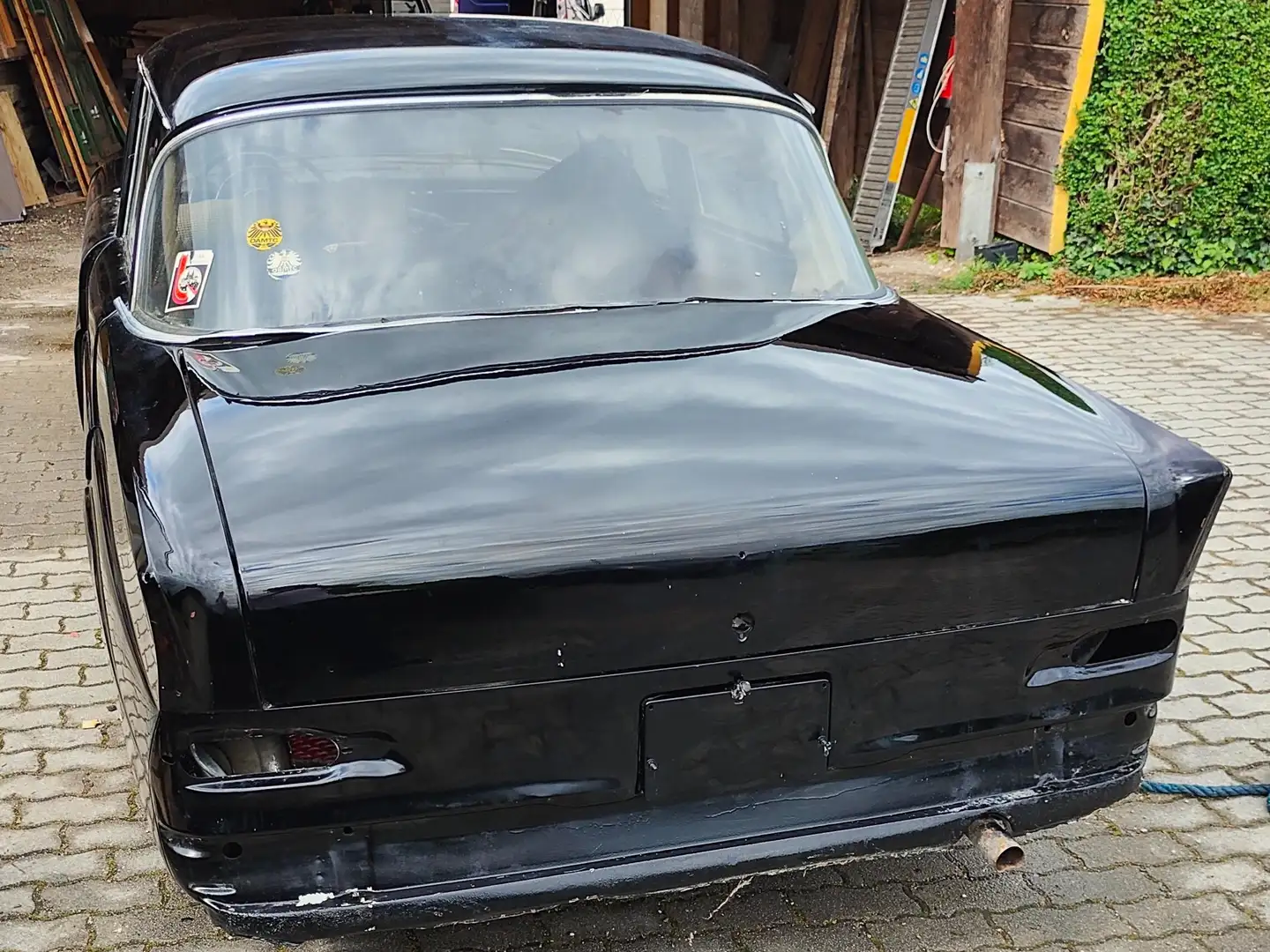 Oldtimer Mercedes Benz 190 Dc Heckflosse Schwarz - 2