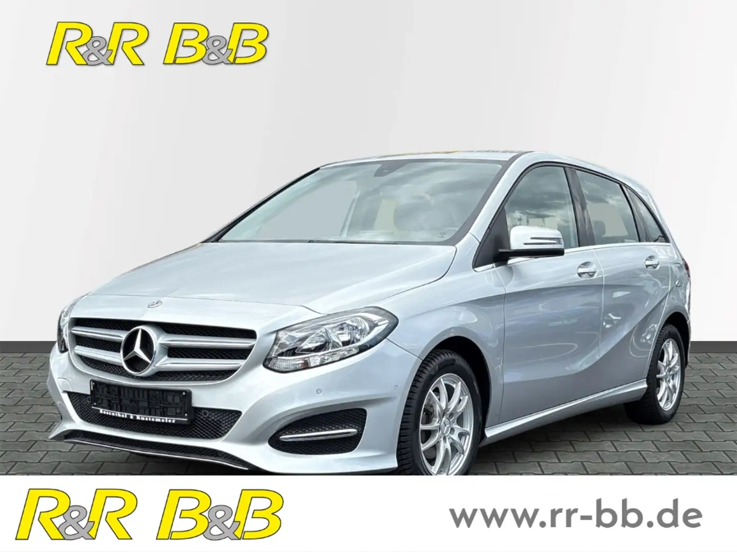 Mercedes-Benz B 180 -Klasse CDI - AHK-klappbar-Navigation- SHZ-Parklen Zilver - 1