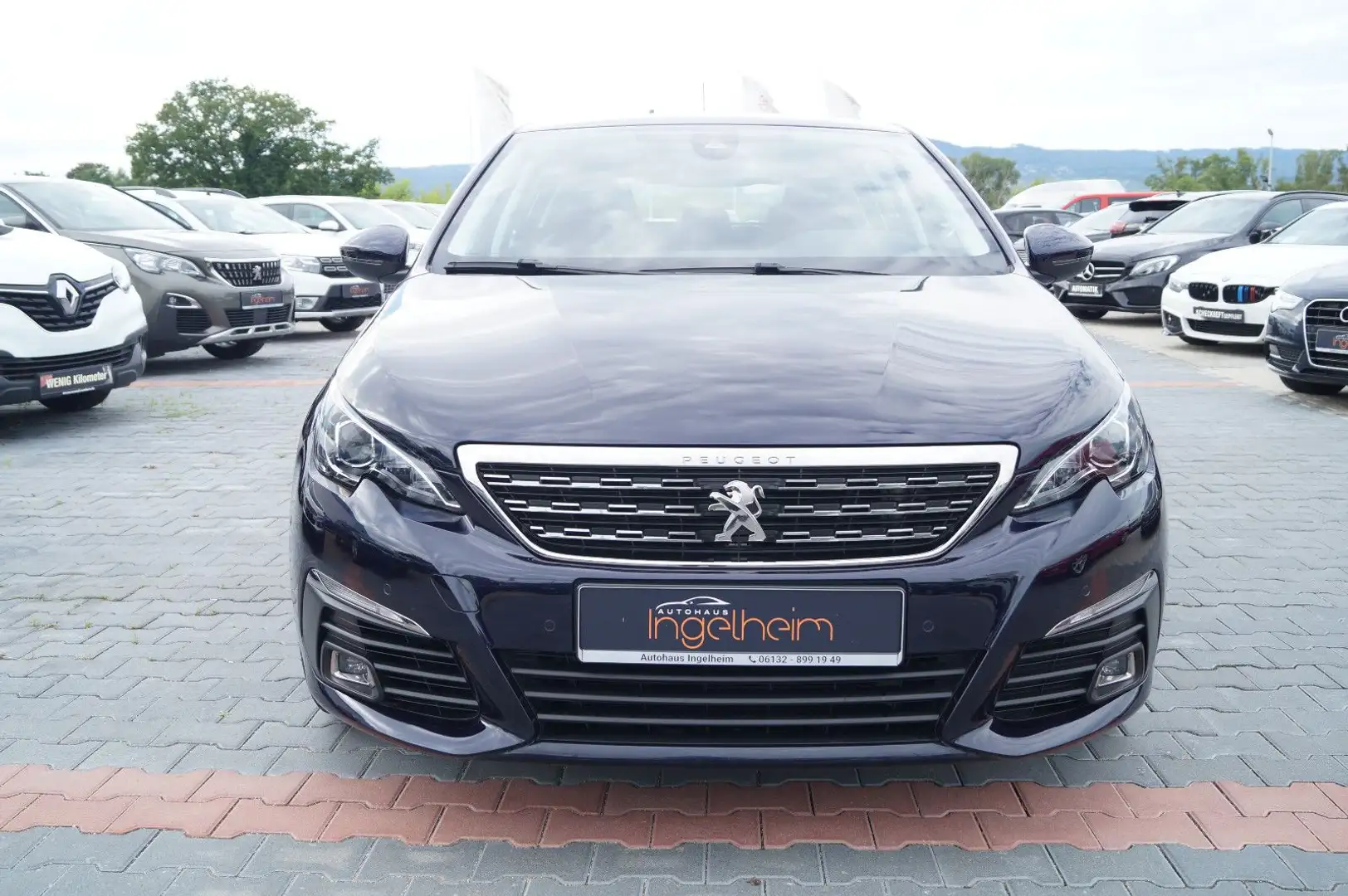 Peugeot 308 Allure AUTOMATIK Kamera Navi LED PDC SHZ Eu6 Blau - 2