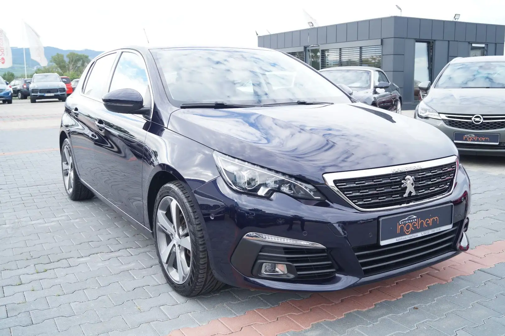 Peugeot 308 Allure AUTOMATIK Kamera Navi LED PDC SHZ Eu6 Blau - 1