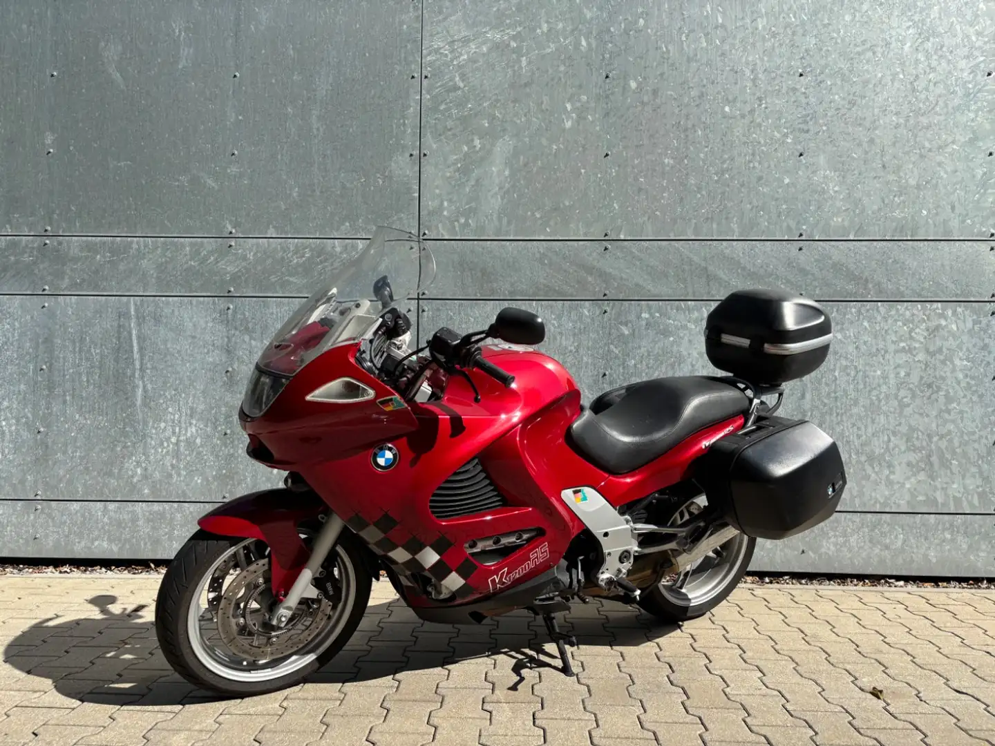 BMW K 1200 RS Topcase Seitenkoffer Rouge - 2