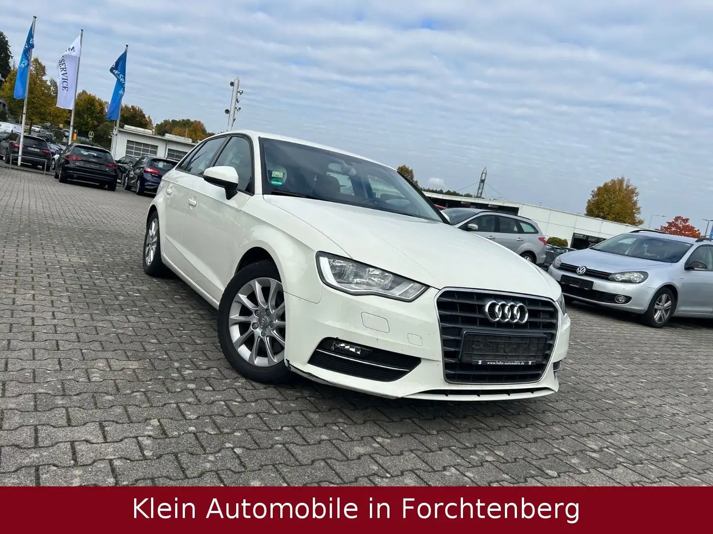 Audi A3 2.0 TDI Ambition Navi Sportsitze SHZ PDC Weiß - 1