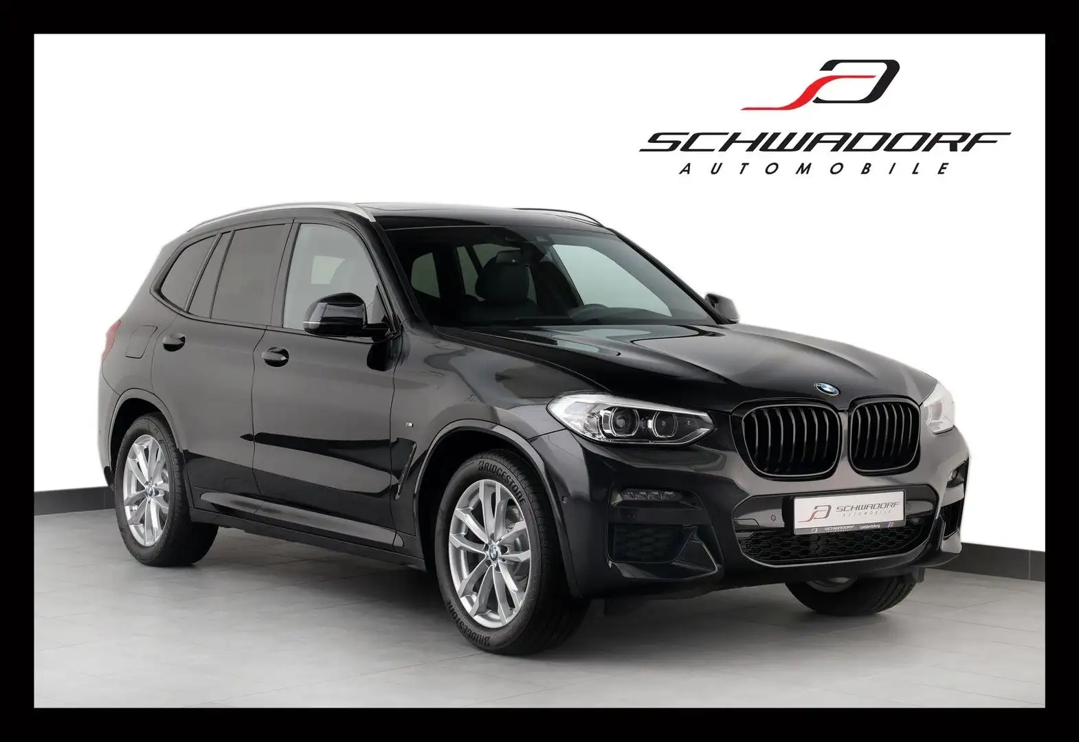 BMW X3 xDrive20i M Sport LEDER PANO STHZ HUD RFK AHK Noir - 1