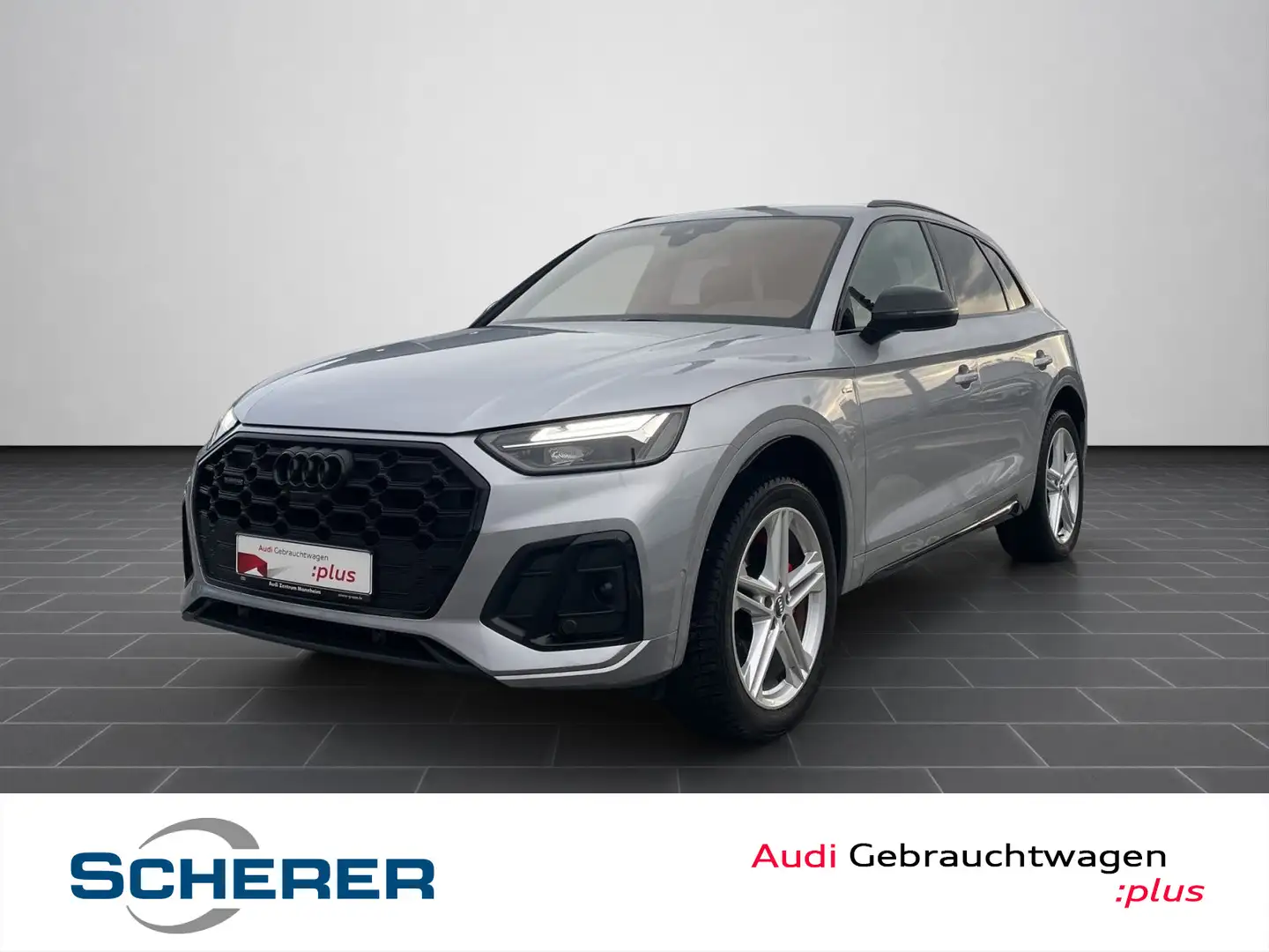 Audi Q5 40 TFSI quattro S tron. S LINE B&O AHK Silber - 1
