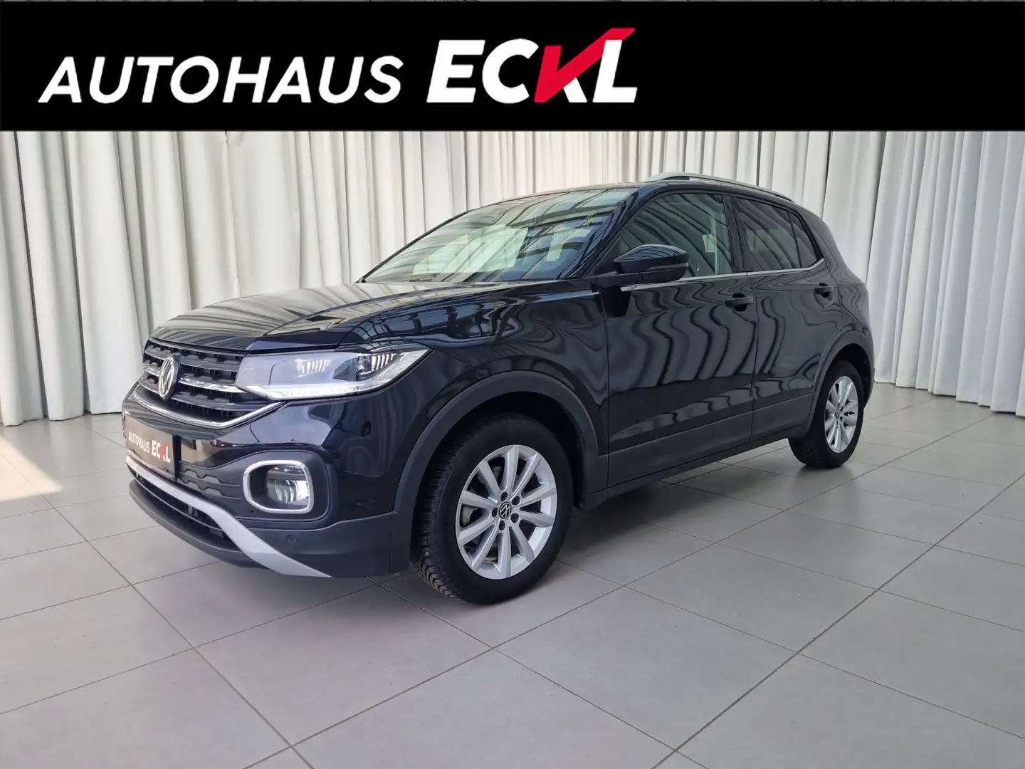 Volkswagen T-Cross 2xKlima Kam. KlimaA LM PDC SHZ Schwarz - 1