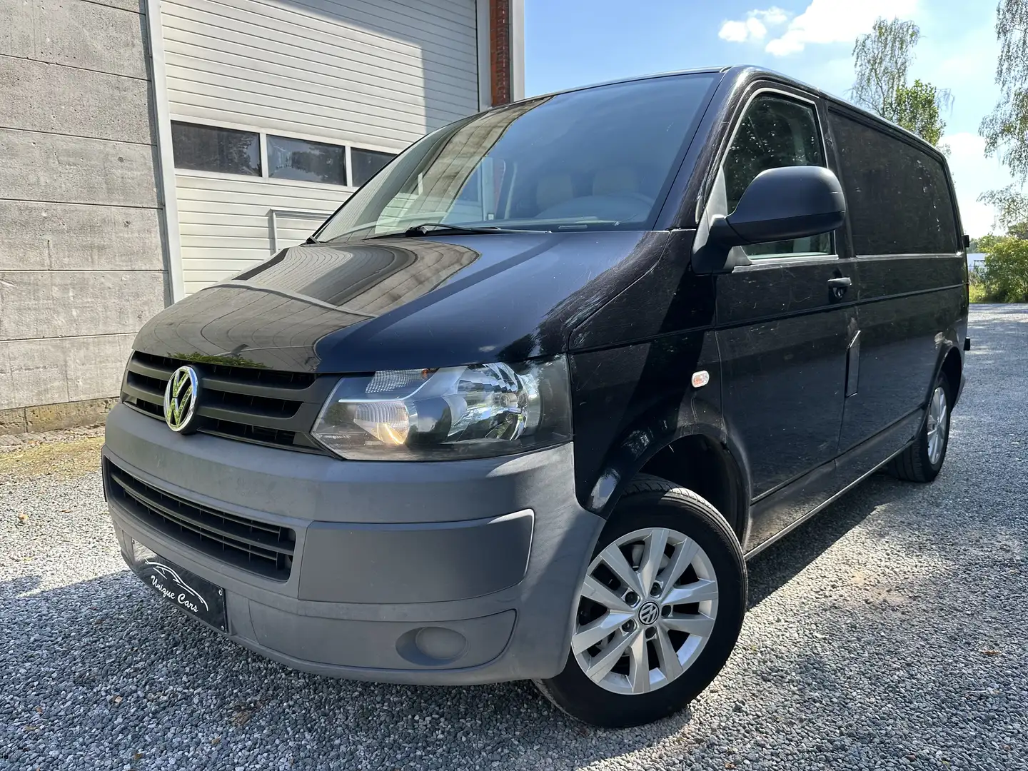 Volkswagen Transporter Camionette 3 zit Noir - 1