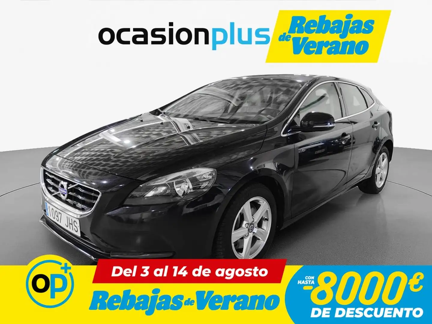 Volvo V40 D3 Momentum 150 Negro - 1