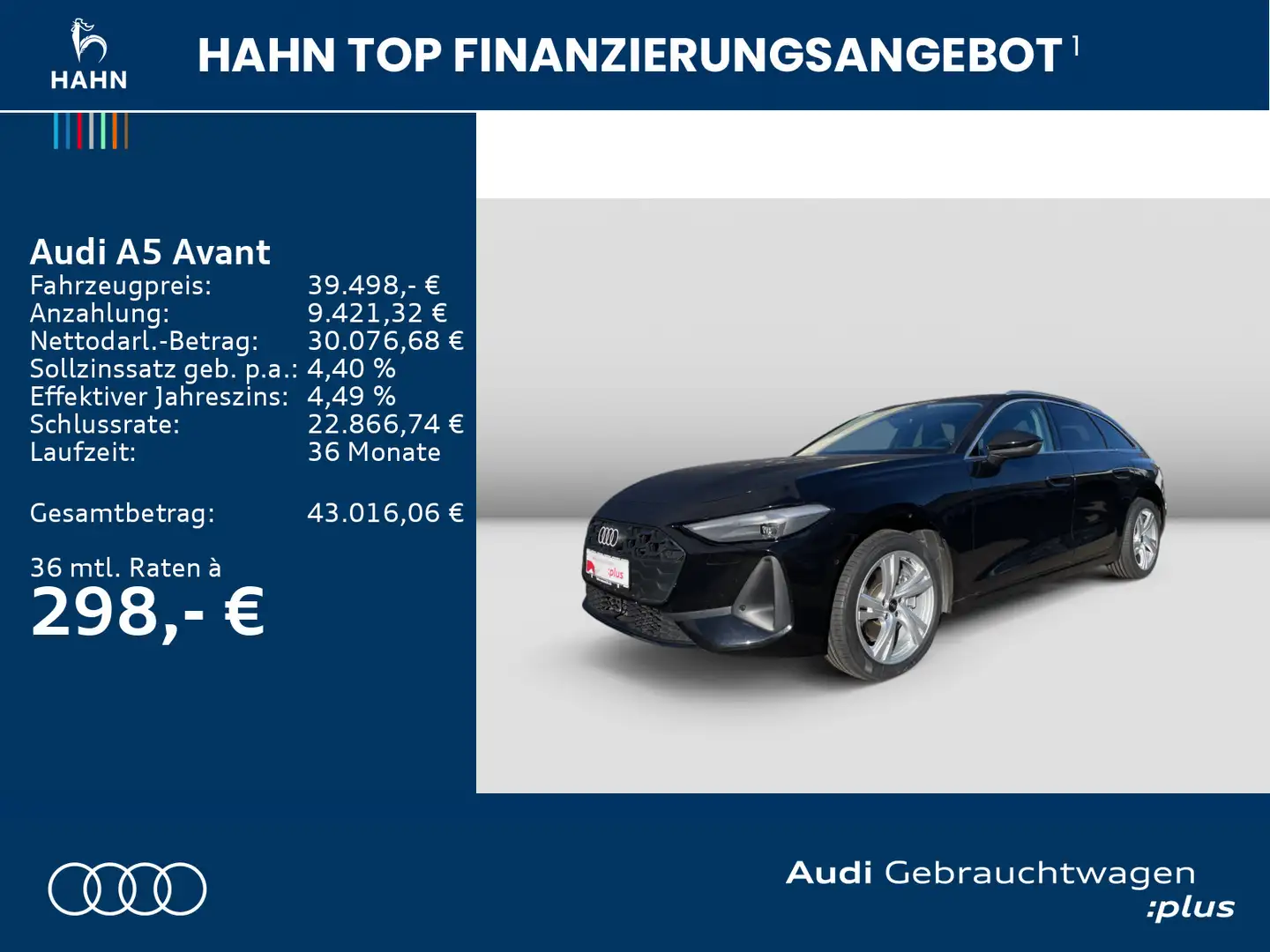 Audi A5 TFSI s-tronic LED Nav AHK CAM ACC Sitzh Schwarz - 2