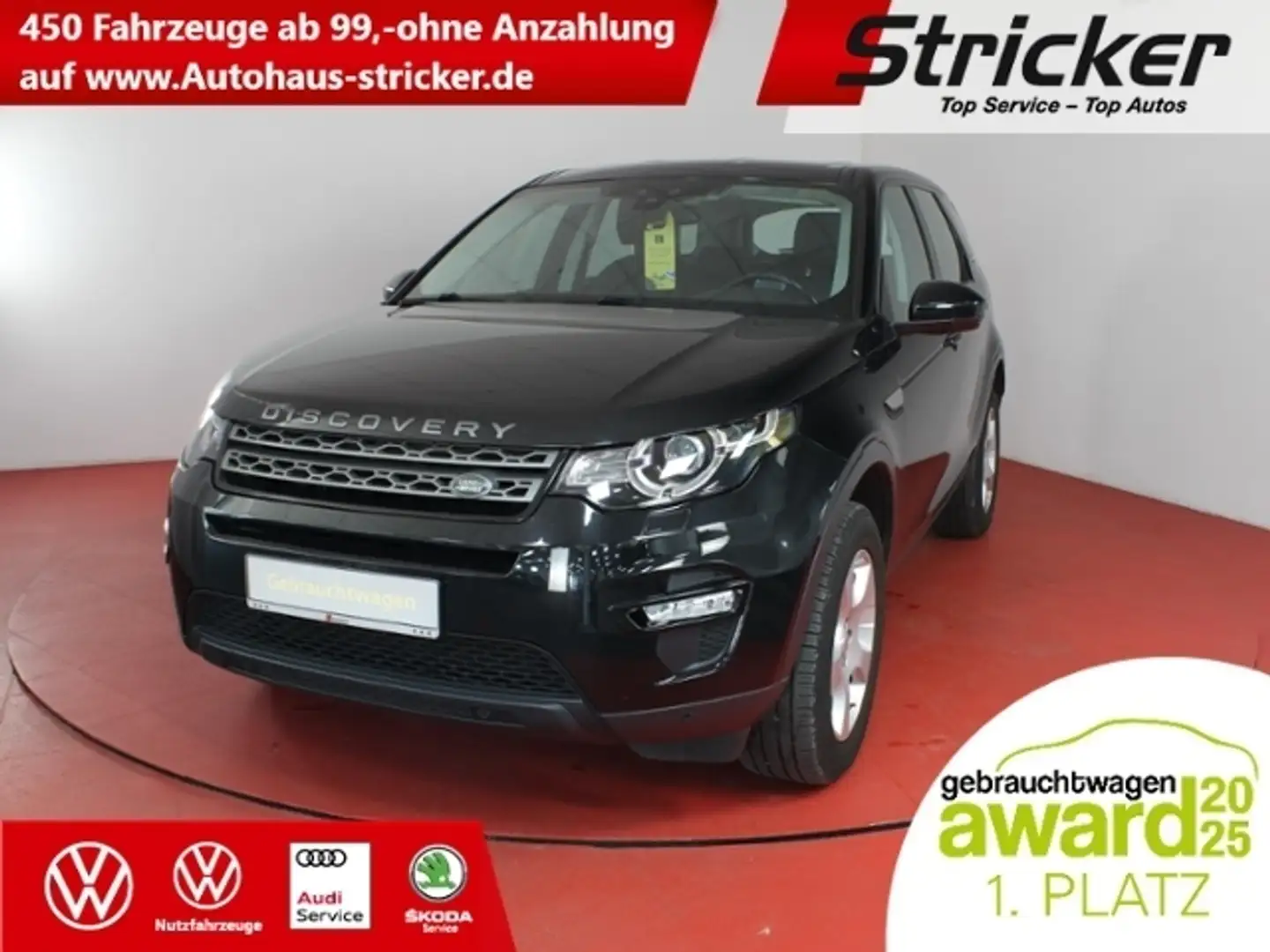 Land Rover Discovery Sport 2.0 eD4 Pure TÜV bis 05/26 Navi Kamera Schwarz - 1