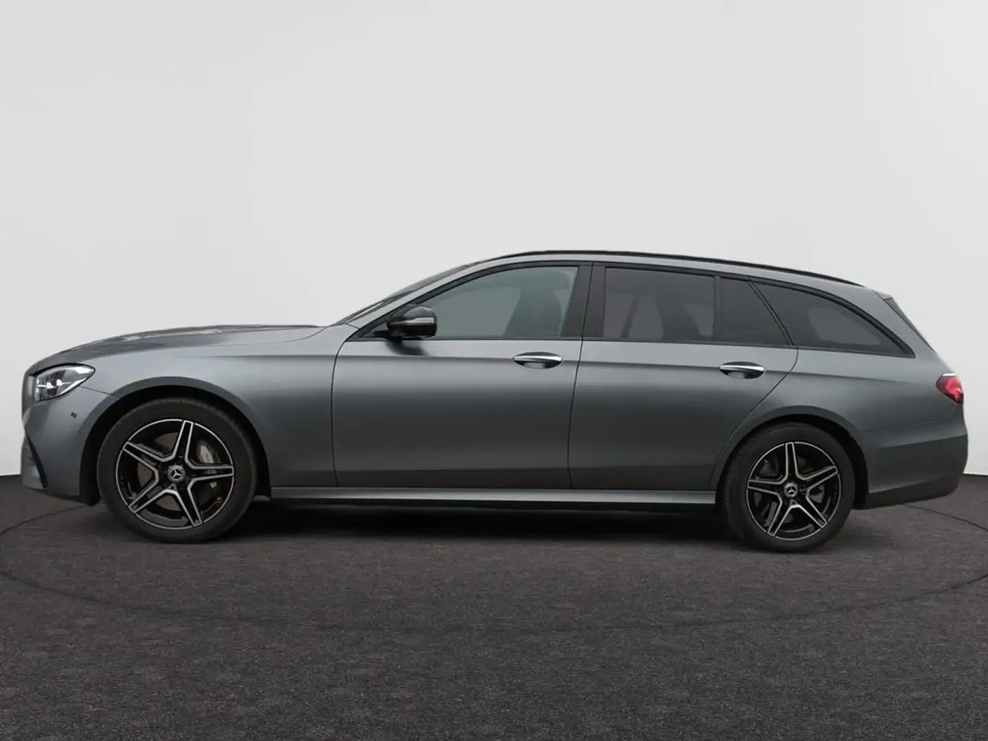 Mercedes-Benz E 300 AMG-LINE 300de PHEV 313 PK DCT / Open Dak / Leder  Grijs - 2