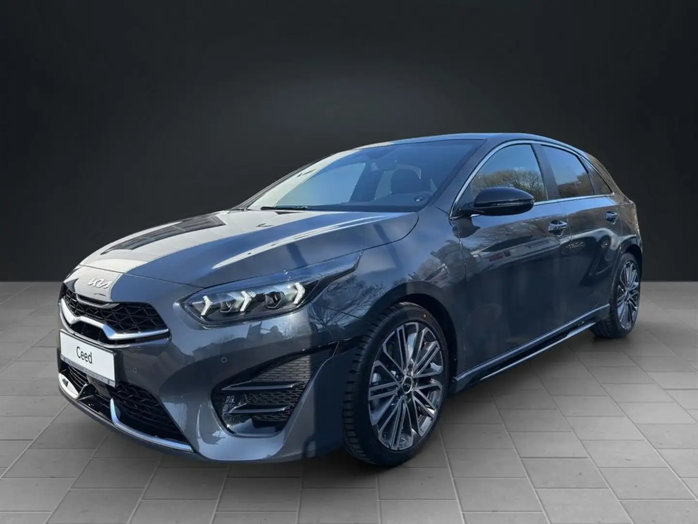 Kia Ceed / cee'd CEED 1.5T 140 DCT7 GT-Line TEC LEDER GLASDACH Grau - 2