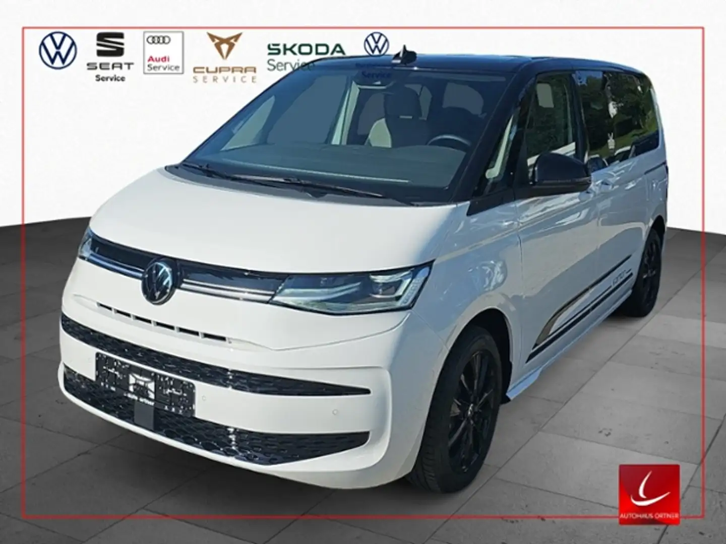 Volkswagen T7 Multivan EDITION KR 2,0TDI SCR DSG PANO NAVI 7-SITZER AHK Weiß - 1