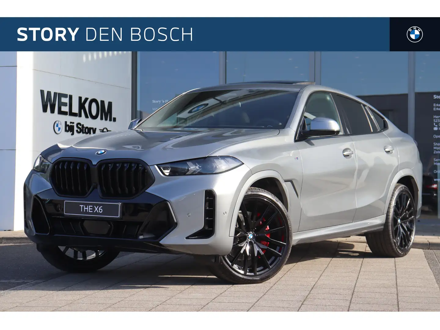 BMW X6 xDrive40i High Executive M Sport Automaat / Panora Grijs - 1