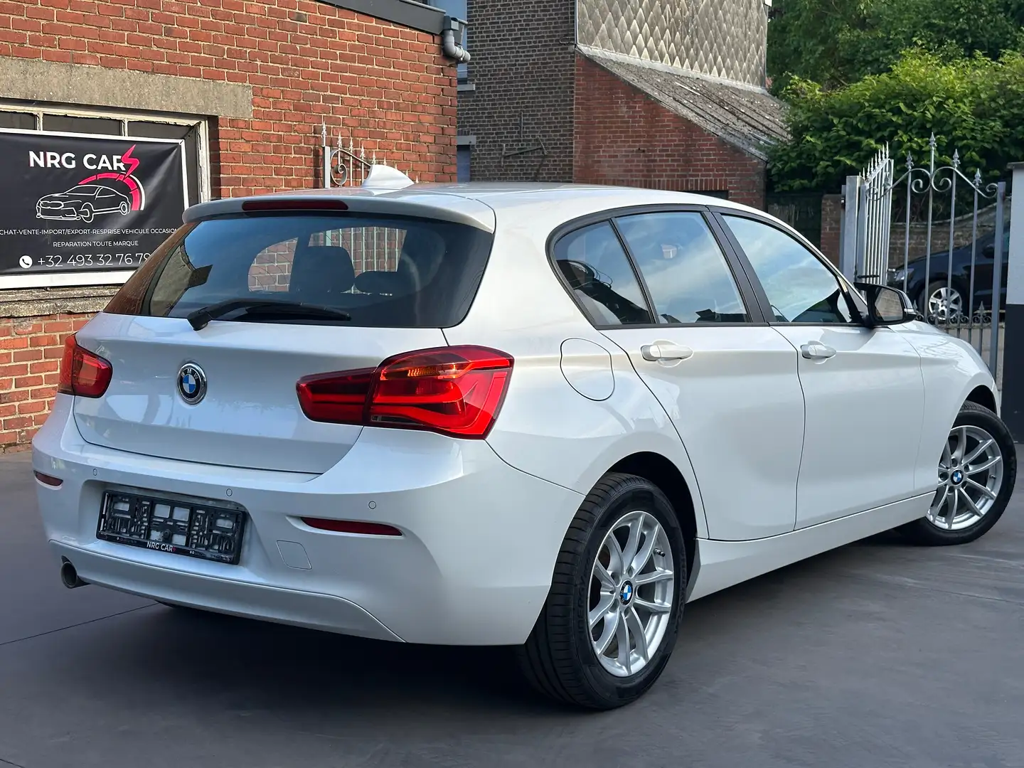 BMW 116 d*EURO 6B*Ganrantie 1 an* Blanc - 2