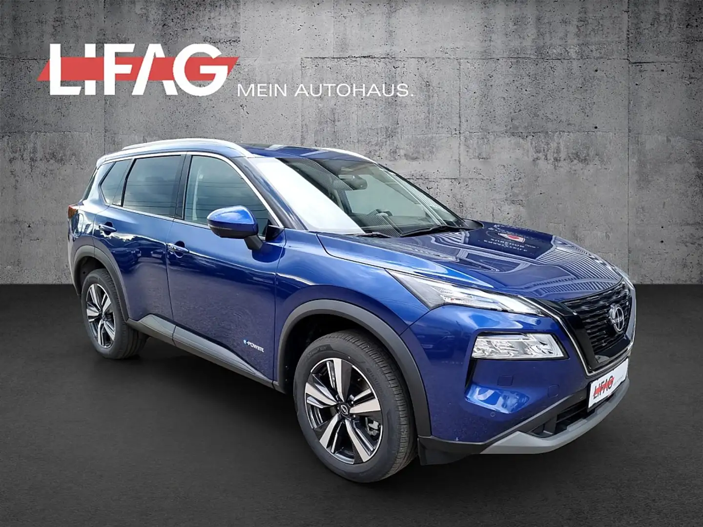 Nissan X-Trail 1,5 VC-T e-Power 4x4 Allrad N-Connecta *ab € 38... Kék - 1