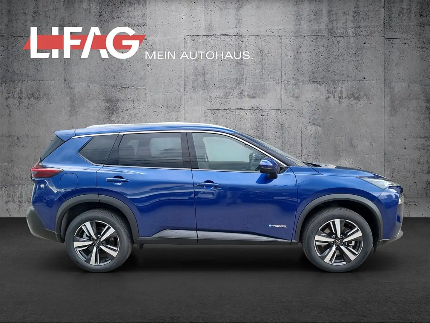 Nissan X-Trail 1,5 VC-T e-Power 4x4 Allrad N-Connecta *ab € 38... Kék - 2
