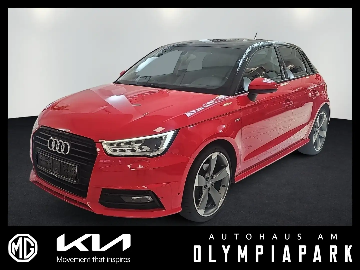 Audi A1 Sportback 1.4 TFSI Navi SHZ KlimaA LM PDC Rood - 1
