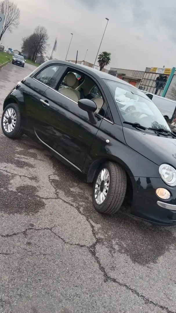 Fiat 500 500 1.2 Lounge 69cv E6 Noir - 2