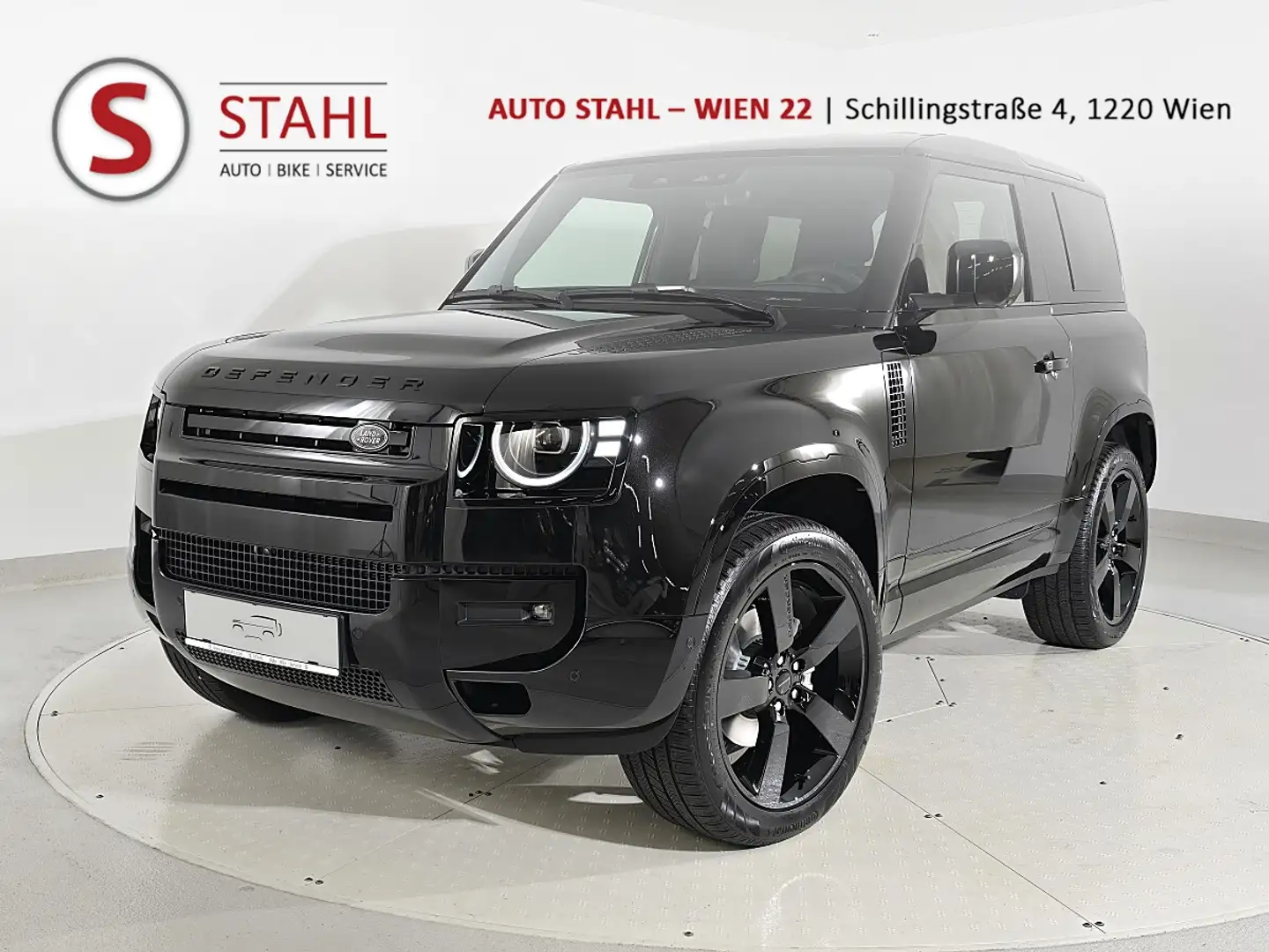 Land Rover Defender 90 D250 AWD X-Dynamic SE Aut. | Auto Stahl Wien 22 Schwarz - 1