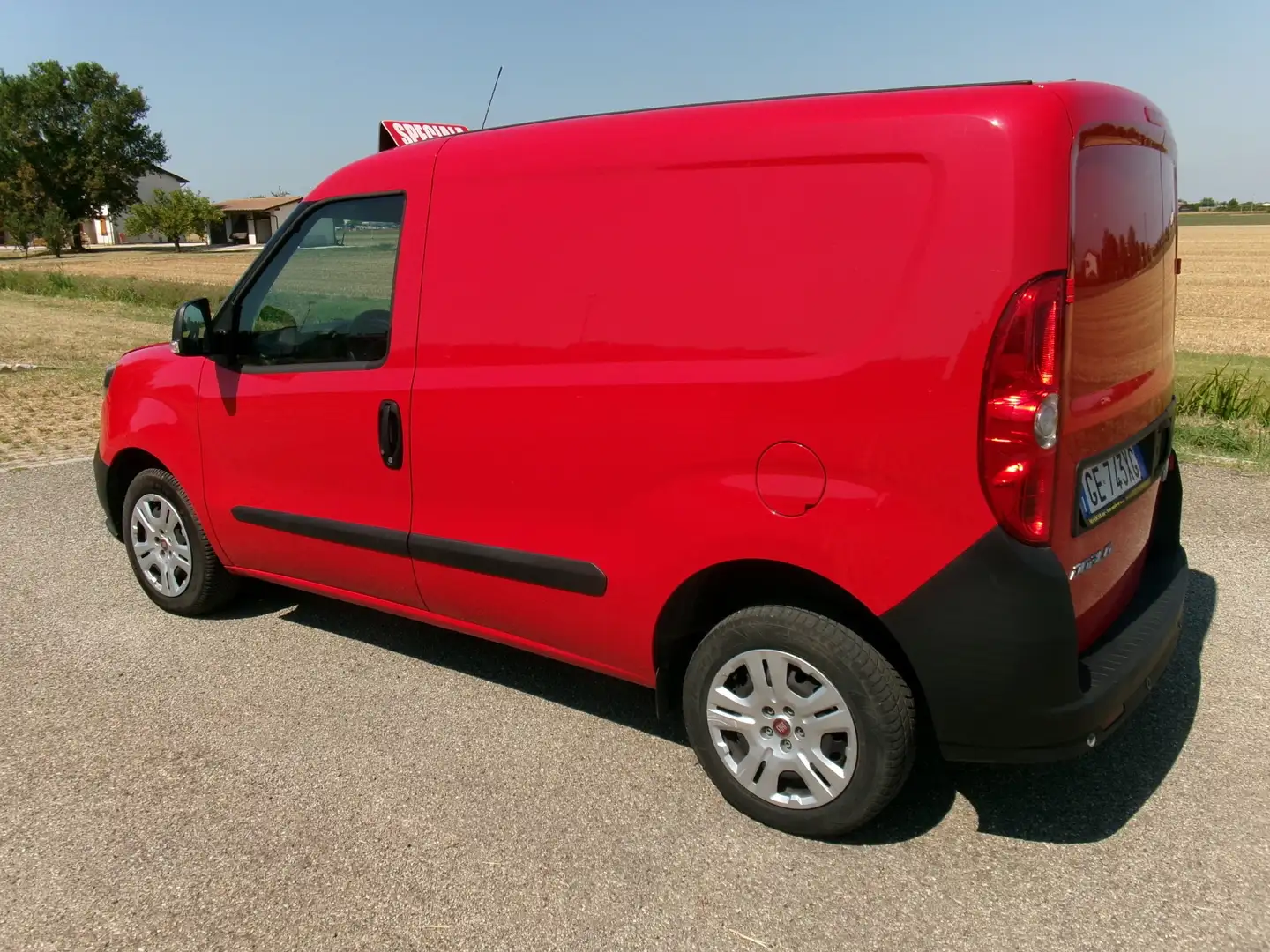 Fiat Doblo Doblo 1.6 mjt Lounge Cargo 105cv Rosso - 2